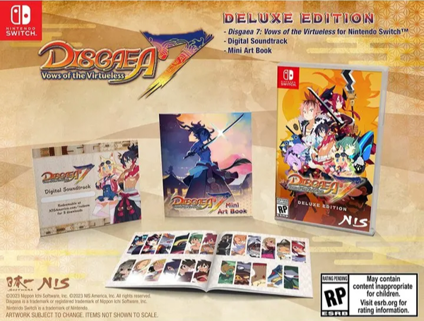 Disgaea 7: Vows Of The Virtueless DELUXE EDITION - Nintendo Switch 2023 Brand New Factory Sealed