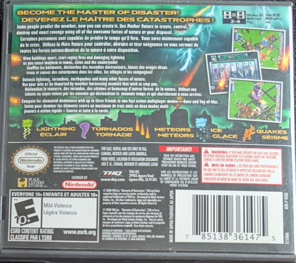 Elements of Destruction – 2008 Nintendo DS CIB – RE-Sealed – Excellent