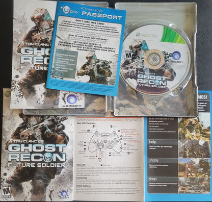 Ghost Recon : Advanced Warfighter LIMITED EDITION - (CIB) - Microsoft XBOX 360 - Pre-Owned Like New CLEAN DISC