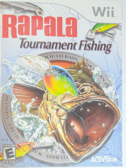 Rapala Tournament Fishing – Nintendo Wii – CIB – Re-Sealed – Clean Disc