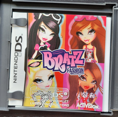 BRATZ: Fashion Boutique - Nintendo DS 2005 - Handheld Console NTSC Cartridge Only Tested & Working