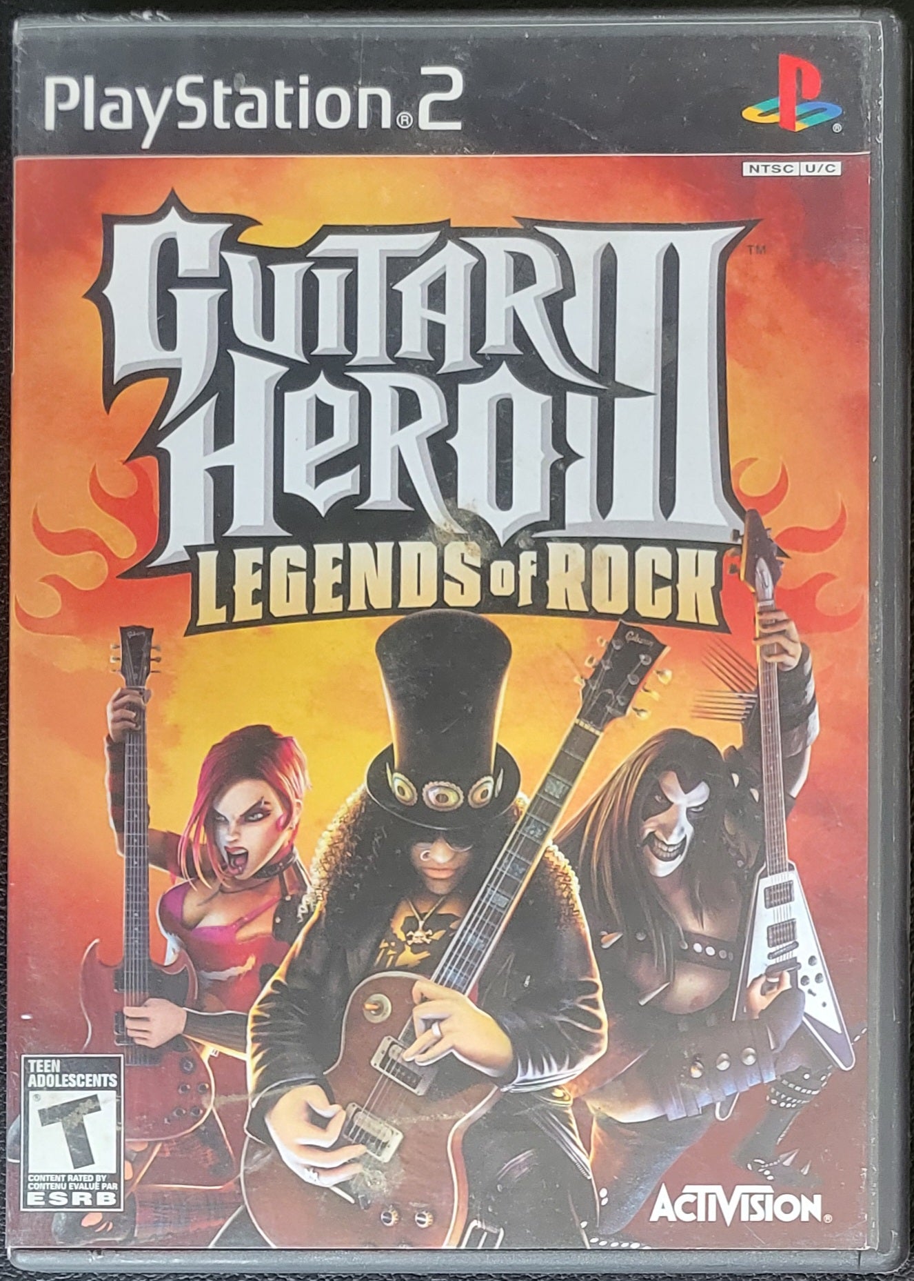 Guitar Hero 3: Legends Of Rock - Sony PlayStation 2 PS2 (CIB) Pre-Owned Tested & Working Great Shape!