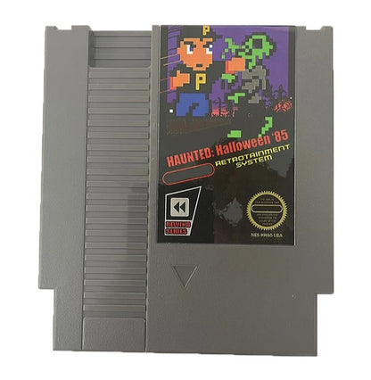 HAUNTED HALLOWEEN 85' - NES Nintendo Entertainment System 1985 72 Pin 8 Bit Video Game Cartridge