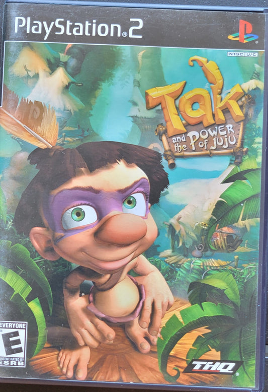 Tak & The Power Of JuJu - Sony PlayStation 2 PS2 CIB Pre-Owned Great Shape! Tested & Working