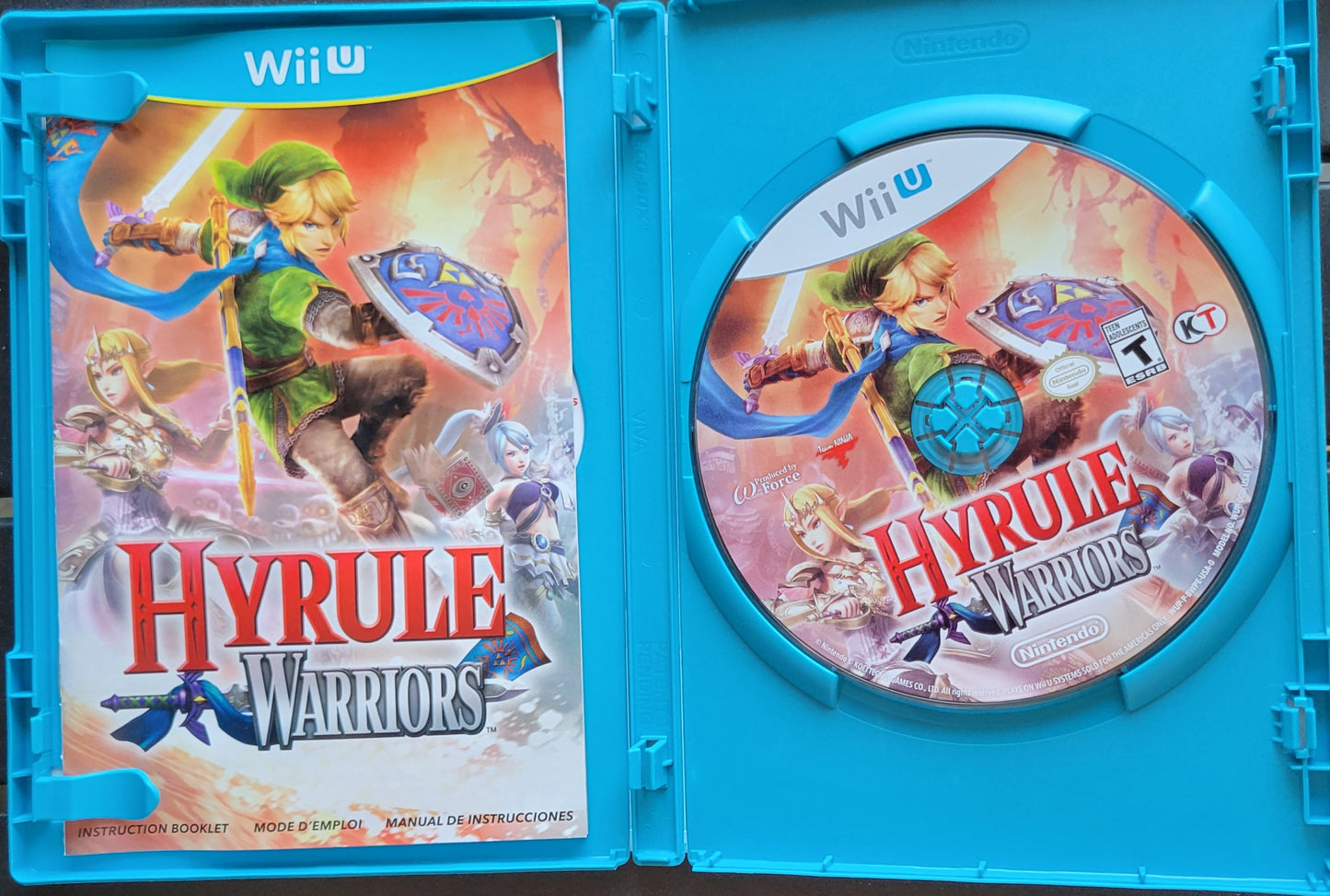 HYRULE WARRIORS - Wii U - Ent. System 2014 CIB Clean Disc Tested & Working Great Shape