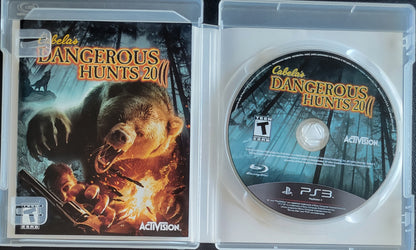 Cabela's Dangerous Hunts 2011 (CIB) – Sony PlayStation 3 PS3 – Great Shape