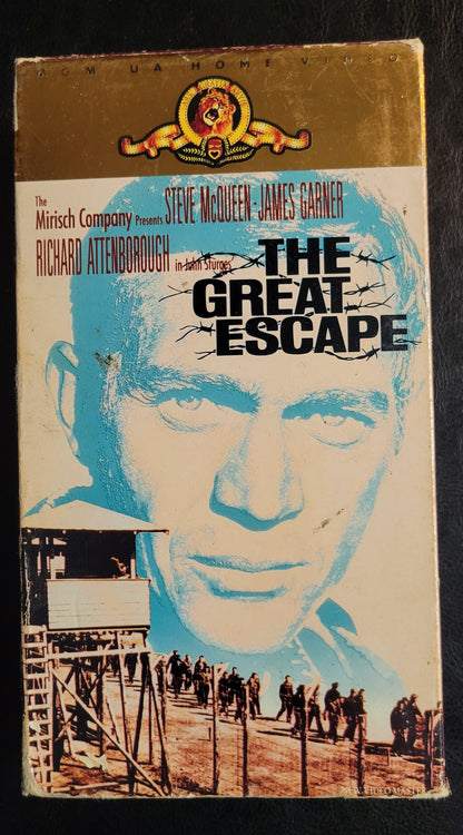 The Great Escape 1990's Lot Of 2 VHS Tape + Box Pre - Owned