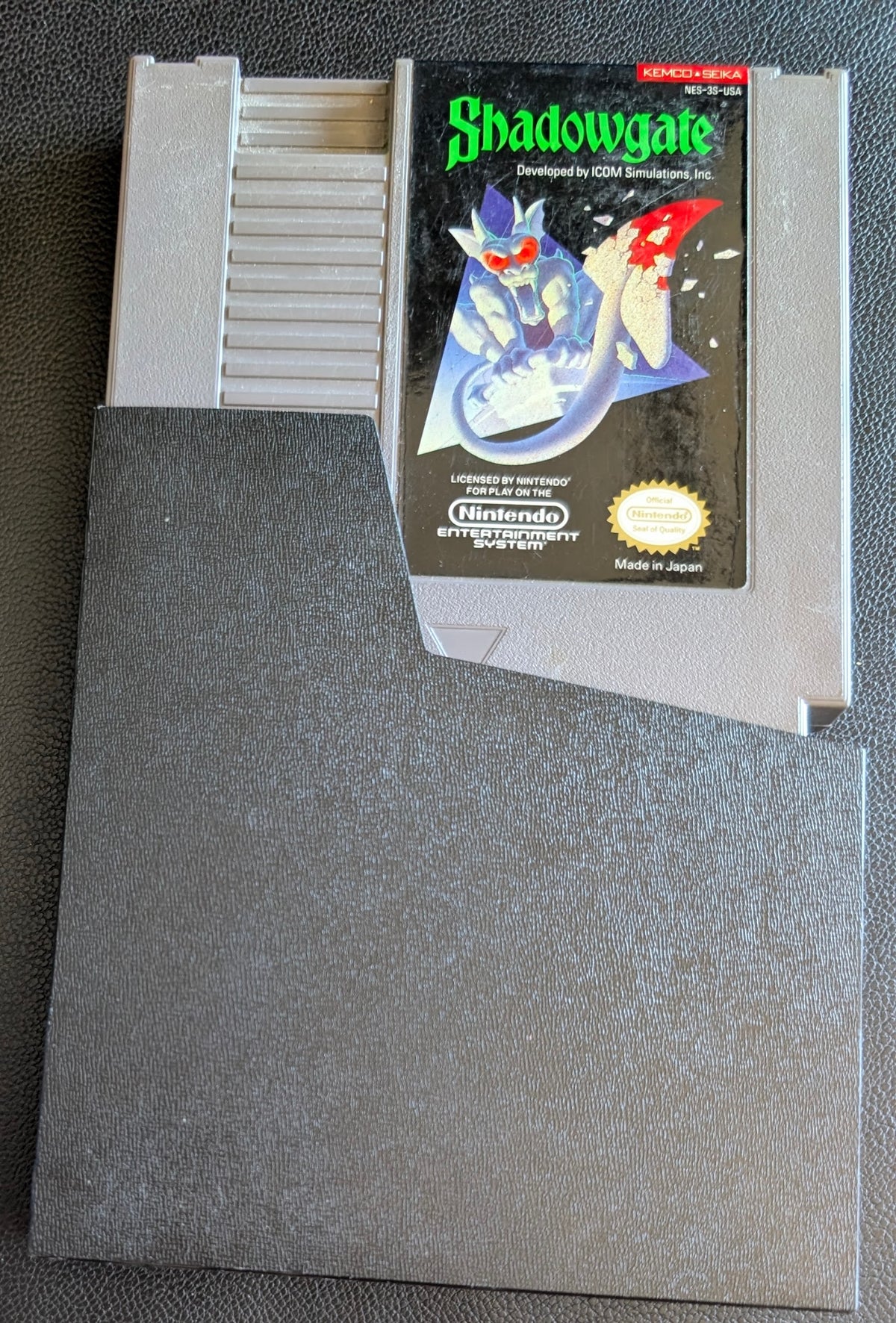 Shadowgate (1989) - Nintendo NES | Authentic | Cleaned & Tested + Protection Sleeve