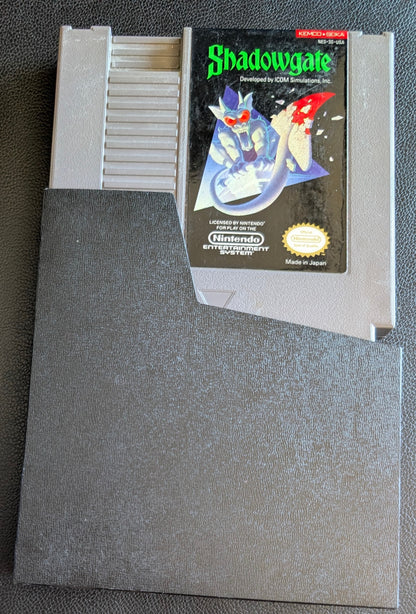 Shadowgate (1989) - Nintendo NES | Authentic | Cleaned & Tested + Protection Sleeve