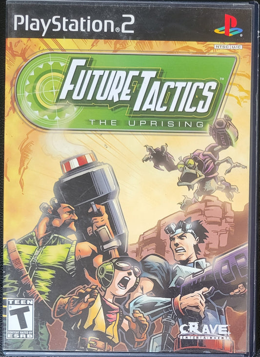 Future Tactics: The Uprising - Sony PlayStation 2 PS2 (CIB) Pre-Owned Tested & Working Great Shape!