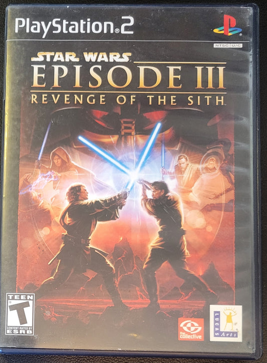 Starwars Episode 3: Revenge Of The Sith - Sony PlayStation 2 PS2 CIB Pre-Owned Great Shape! Tested & Working