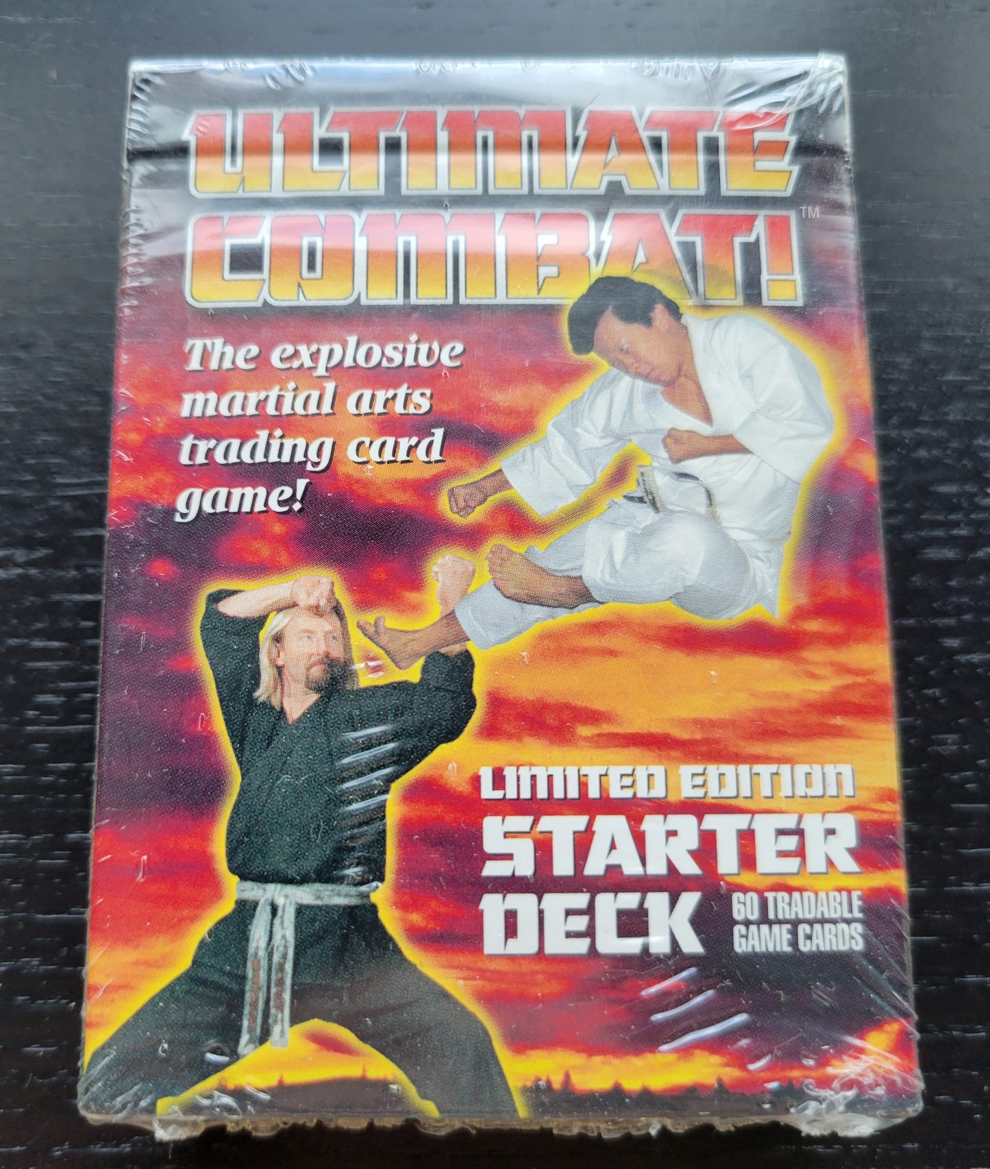 1990's ULTIMATE KOMBAT Martial Arts Trading Card Game Limited Edition Starter Deck