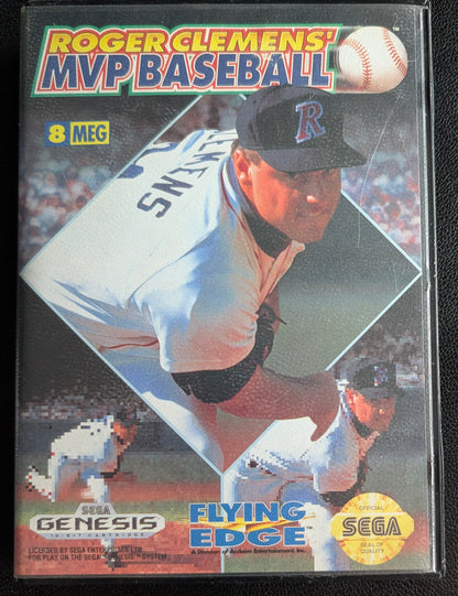 Roger Clemens' MVP Baseball - Boxed CIB (Sega Genesis) | 1991 | Sports / Baseball