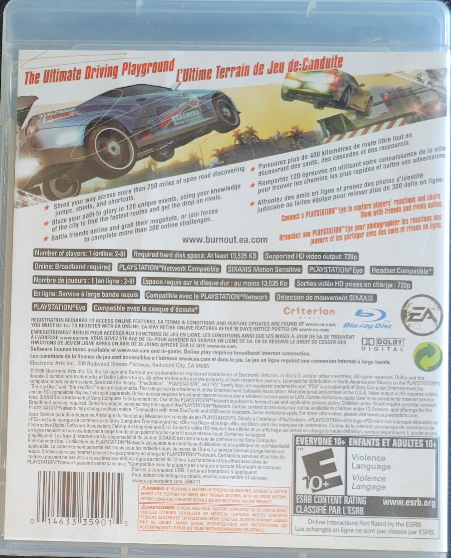 Burnout Paradise – Sony PlayStation 3 (PS3) | Pre-Owned, Tested & in Great Condition