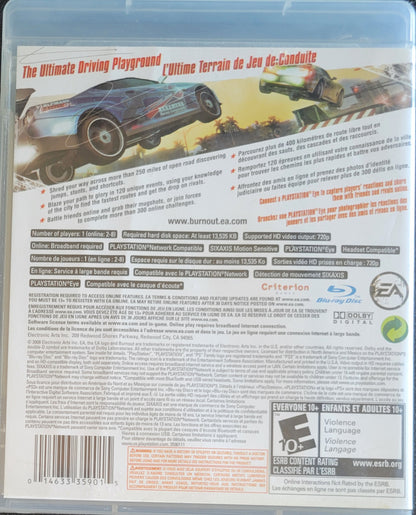 Burnout Paradise – Sony PlayStation 3 (PS3) | Pre-Owned, Tested & in Great Condition