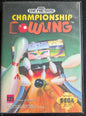 Championship Bowling - CIB (Sega Genesis) | 1993 | Sports / Bowling