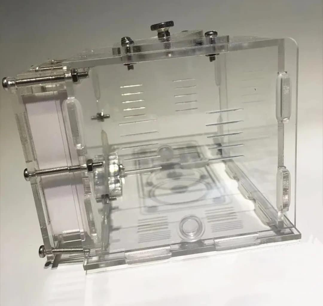 MINI Do It Yourself Acrylic 3D CUBE Ant Farm Build + Water Your Own Nest! (Multiple Crawl Spaces) Great Gift Idea Limited Edition Lab Grade!