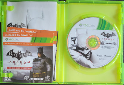 Batman Arkham City - (CIB) - Microsoft XBOX 360 - Pre-Owned Like New CLEAN DISC