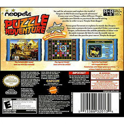 Neopets: Puzzle Adventure – Nintendo DS – Re-Sealed – Cartridge Only Tested & Working (2008)