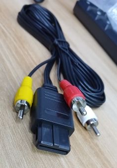Nintendo SNES N64 GameCube AV Cable (Aftermarket) | 3-Prong Composite Cable | Replacement