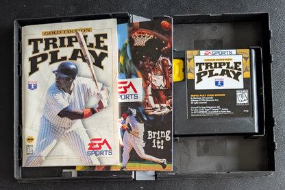 Triple Play Gold Edition - Boxed CIB (Sega Genesis) | 1993 | Sports / Baseball