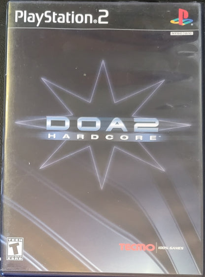DOA 2 Hardcore - Sony PlayStation 2 PS2 Pre-Owned Tested & Working Great Shape!