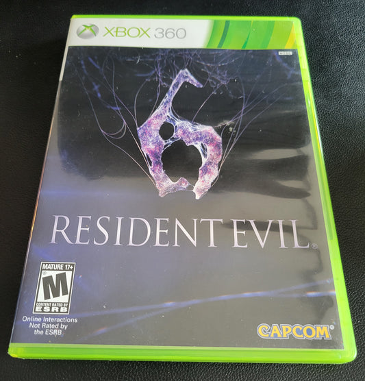 Resident Evil 6 - Microsoft XBOX 360 - MINT CIB Pre-Owned Great Shape Tested & Working