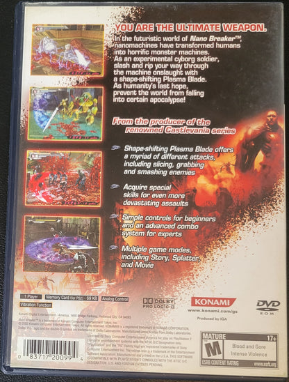 NanoBreaker - Sony PlayStation 2 PS2 Pre-Owned Tested & Working Like NEW!