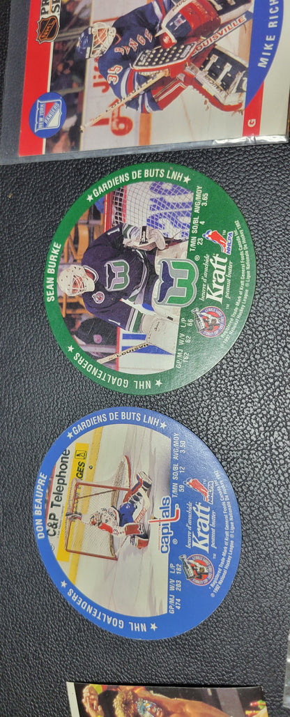 SEALED Hard To Find Miniature Kraft + Humpty Dumpty MLB + NHL Hockey Card Lot Great Condition Smoke Free Home