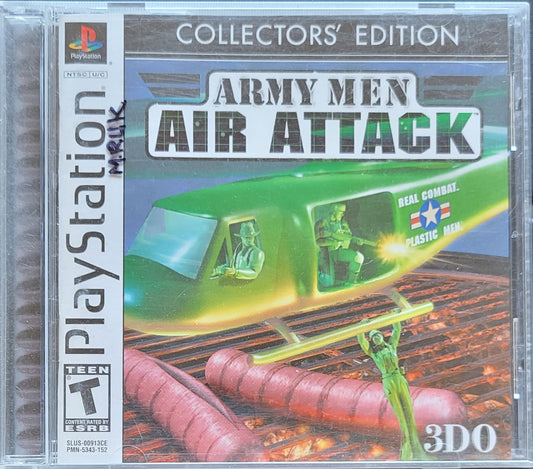 Authentic Army Men: Air Attack COLLECTOR'S EDITION - Sony PlayStation 1 PS1 Complete in Box (CIB) - Great Condition