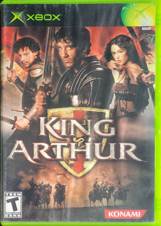 King Arthur - (CIB) OG Microsoft XBOX  Pre-Owned Great Shape Tested & Working CLEAN DISC