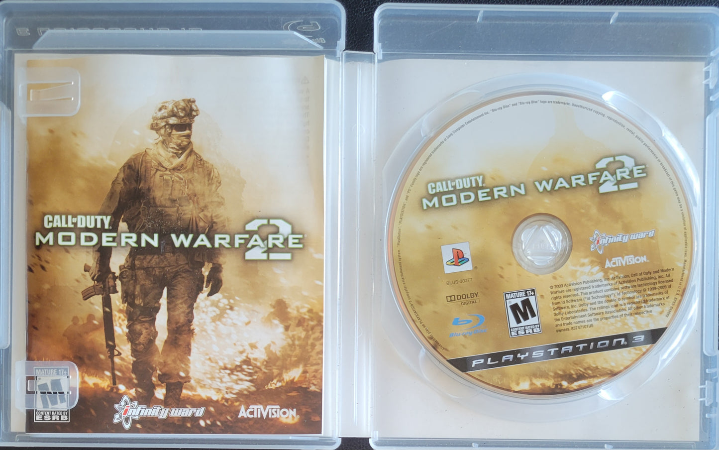 Call Of Duty 2: Modern Warfare - 2013 Sony PlayStation 3 PS3 Pre-Owned Great Shape Tested & Working