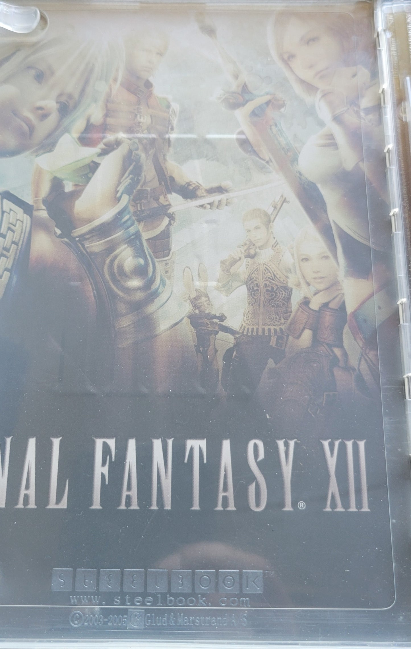 Final Fantasy XII COLLECTORS EDITION TIN - Sony PlayStation 2 PS2 Pre-Owned Great Shape!