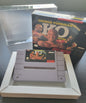 George Forman's KO BOXING CWB Complete With Box/Manual - SNES - Super Nintendo Ent. System NTSC Cartridge + Plastic Protector