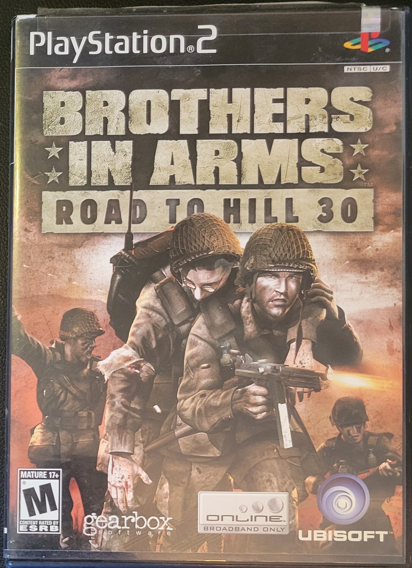 Brothers In Arms: Road To Hill 30 - Sony PlayStation 2 PS2 Pre-Owned Tested & Working Great Shape!