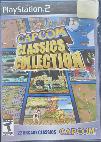 Rare* Capcom Classics Collection - Sony PlayStation 2 2003 PS2 Pre-Owned Great Shape! Tested & Working