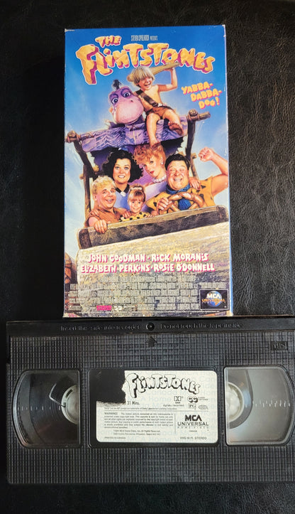 Hard To Find ORIGINAL "The Flintstones" 1990's VHS Tape + Box Pre - Owned