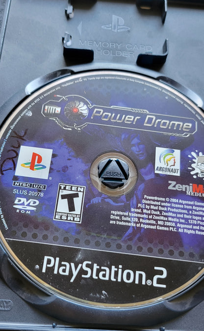 Power Drome - Sony PlayStation 2 PS2 Pre-Owned Great Shape! Tested & Working