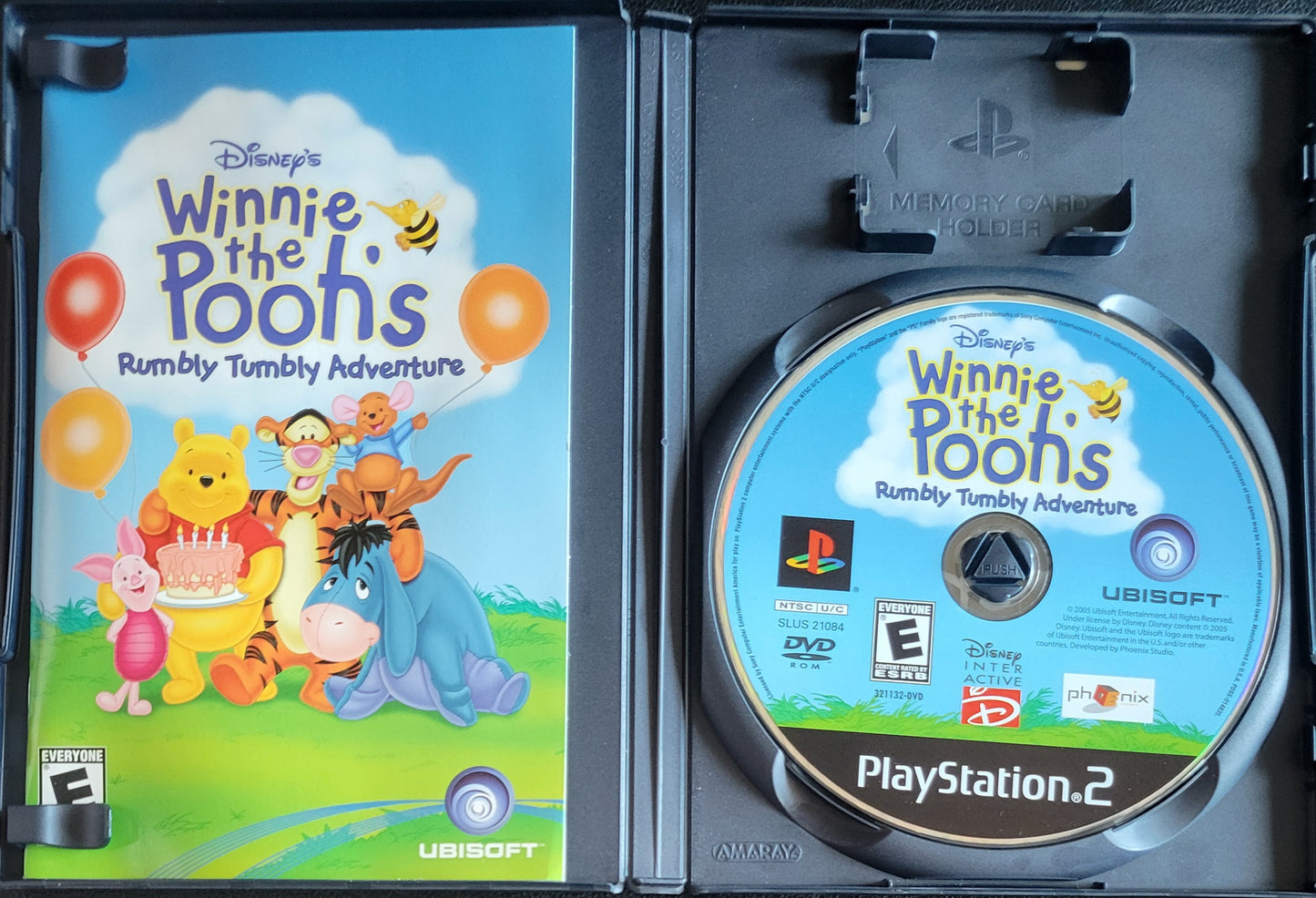 Winnie The Pooh's Rumbly Tumbly Adventure – Sony PlayStation 2 PS2 (CIB) – Tested – Re-Sealed (2005)