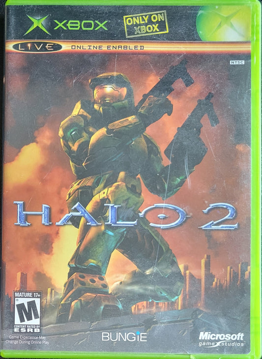 Halo 2 - Microsoft XBOX - CIB Pre-Owned Great Shape Tested & Working