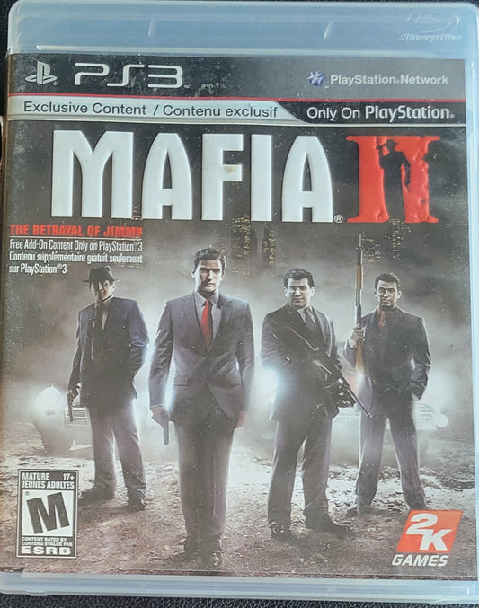 Mafia II (CIB) – Sony PlayStation 3 PS3 – Tested & Working