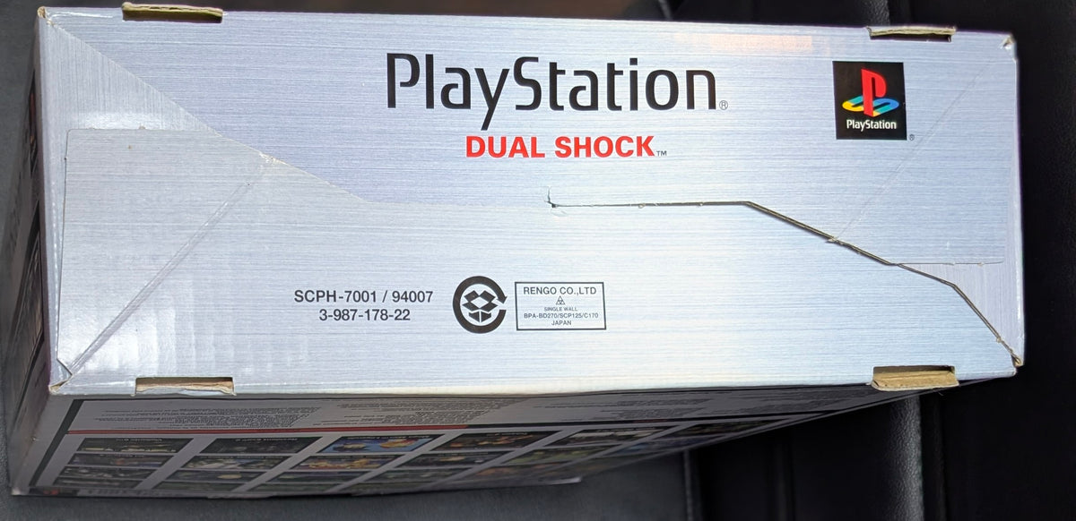 Sony PlayStation PS1 Console DualShock Edition SCPH-7001 / 94007 (1997) | Complete in Box (CIB) | Open Box - Mint Condition