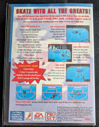 NHLPA Hockey '93 - CIB (Sega Genesis) | 1992 | Sports / Hockey