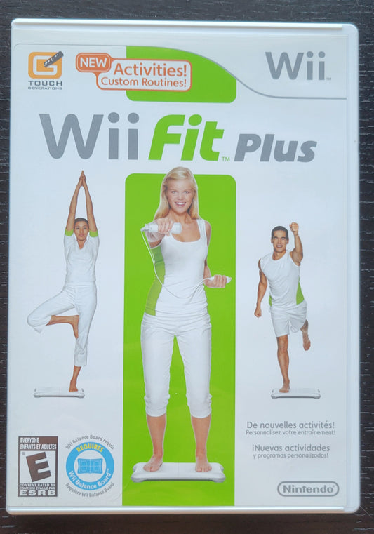 Wii Fit Plus - Nintendo - Wii - Entertainment System CIB Clean Disc