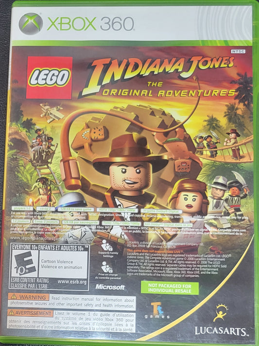 Indiana Jones & Kung Fu Panda – Microsoft XBOX 360 – CIB Pre-Owned Great Shape Tested & Working (2008)