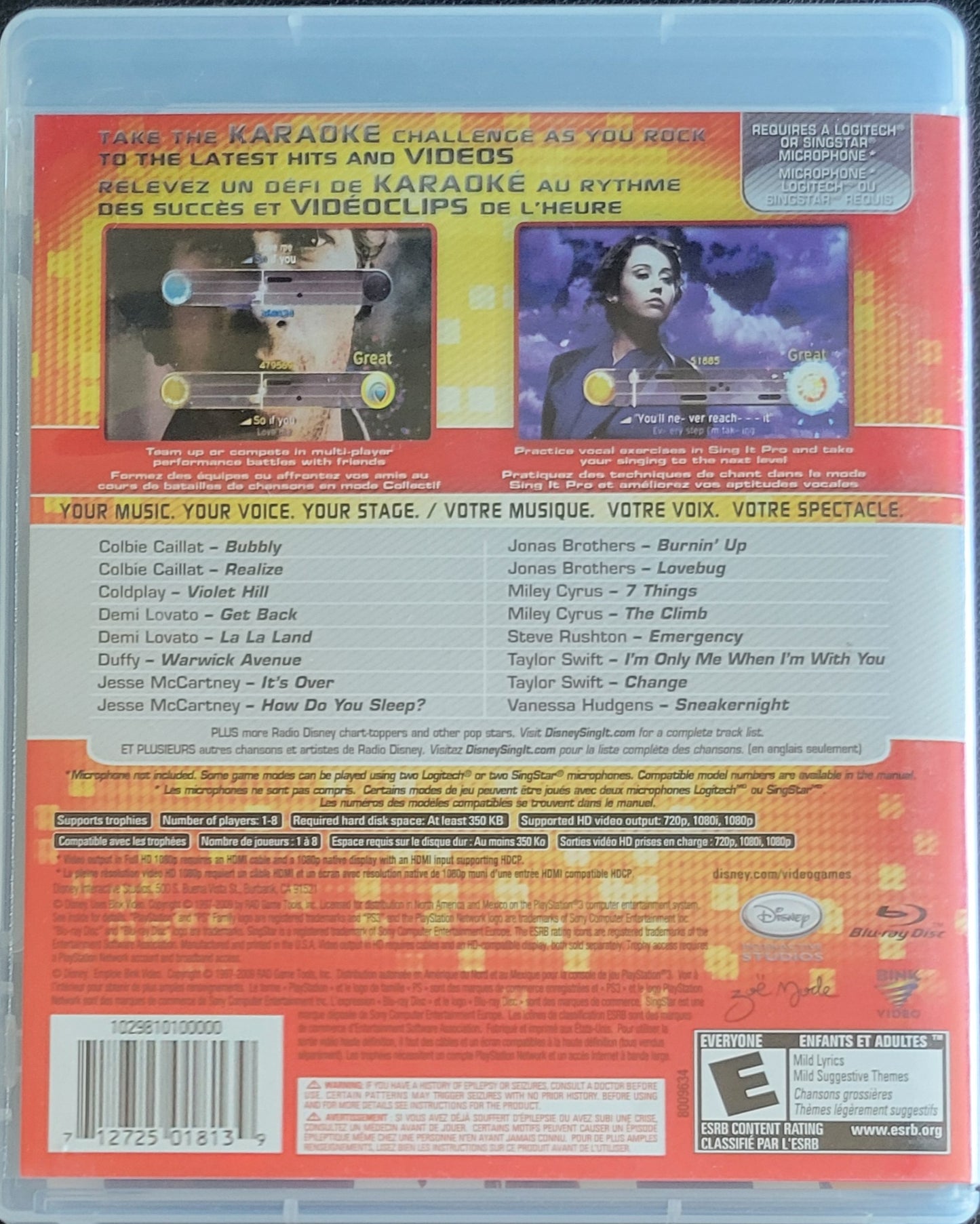 Sing It: Pop Hits (CIB) – Sony PlayStation 3 PS3 – Re-Sealed