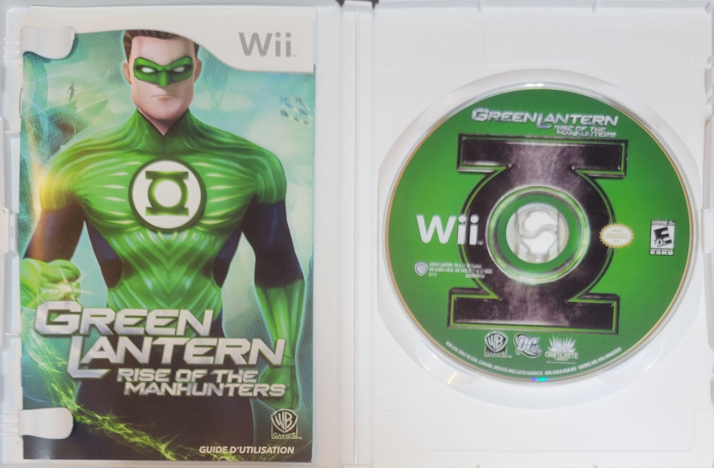 Green Lantern: Rise of the Manhunters – Nintendo Wii CIB – RE-SEALED + Clean Disc