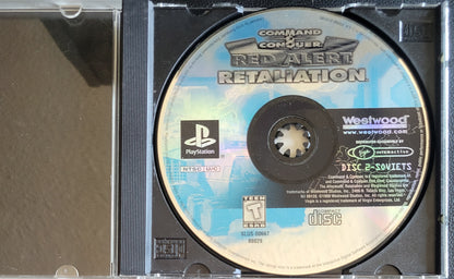 Command & Conquer RAR Disc 2: Soviets – Sony PlayStation 1 PS1 (1995) – Complete in Box (CIB) – Pre-Owned