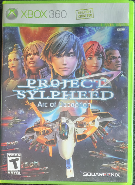 Project Sylpheed: Arcade Of Deception - (CIB) - Microsoft XBOX 360 - Pre-Owned Like New CLEAN DISC