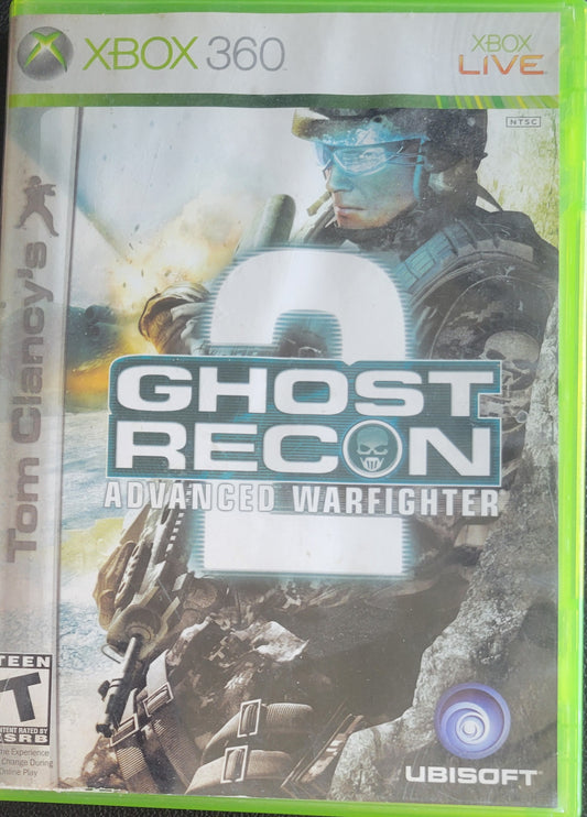 Ghost Recon 2: Advanced Warfighter - (CIB) - Microsoft XBOX 360 - Pre-Owned Like New CLEAN DISC